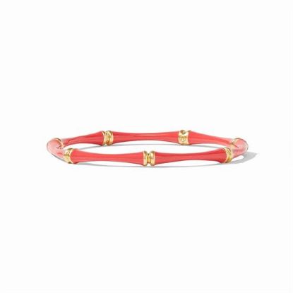 Picture of Julie Vos Bamboo - Coral Bangle Bracelet