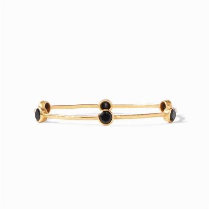 Picture of Julie Vos Milano Bangles - Obsidian Black Bangle