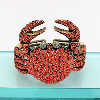 Picture of Heidi Daus 'Queen Crab' Bracelet In Red