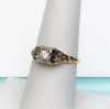 Picture of Art Deco Era 14K Yellow & 18K White Gold & Diamond Engagement Ring