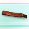 Picture of 1960'S Swank Leather & Gold Filled Tie Bar & Cufflink Set