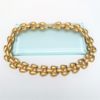 Picture of Vintage Givenchy Brushed Gold-Tone 'Droplets' Statement Necklace