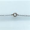 Picture of Art Deco Era 10K White, Yellow & Rose Gold Filigree Necklace With Pearls & Green Czech Glass