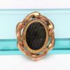Picture of Victorian Era 9K Rose Gold Double Sided Hair Art/Mounring Brooch With Swiveling Frame