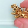 Picture of Rare Carrera Y Carrera (Madrid) For Cellini'S (New York) 18K Gold, Enamel & Diamond Panther Brooch
