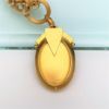 Picture of Rare Victorian Era 14K Gold Etruscan Revival Chain & Locket