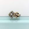Picture of Art Deco Era 14K Yellow & White Gold & Diamond Ring