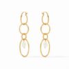 Picture of Julie Vos Simone - 3-In-1 Pearl Earrings