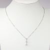 Picture of 14K White Gold Diamond Pendant Necklace