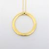 Picture of 14K Yellow Gold 1.70 CT Diamond Circle Pendant