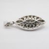 Picture of 14K White Gold 2.00 CT Navette Pave Diamond Pendant