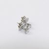 Picture of Platinum Diamond Solitaire Stud Earrings