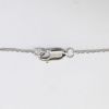 Picture of 18K White Gold Emerald & Diamond 16 Station Necklace