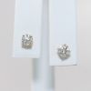 Picture of 14K Yellow Gold Diamond Solitaire Stud Earrings