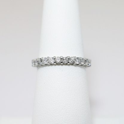 Picture of 14K White Gold Diamond Wedding Band