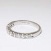 Picture of 14K White Gold Diamond Wedding Band