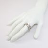 Picture of Men's 14K White Gold Diamond & Sapphire Band