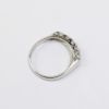 Picture of Vintage 14K White Gold Diamond Wedding Band