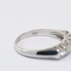 Picture of Vintage 14K White Gold Diamond Wedding Band