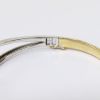 Picture of 14K Two Tone Gold Diamond Bangle Bracelet