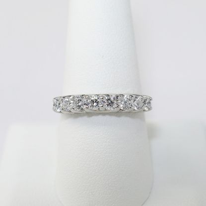 Picture of 14K White Gold Diamond Wedding Band
