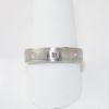 Picture of Men's Novell 14K White Gold Diamond Wedding Band