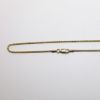 Picture of 14k Yellow Gold, Old European Round Cut Diamond &  Diamond Cluster Accent Pendant