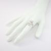 Picture of 14k White Gold & Diamond Flower Ring