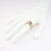 Picture of 18k Tri-Colored Gold & Diamond Men's Ring