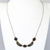 Picture of Vintage Gilt Sterling Silver & Bohemian Garnet Necklace