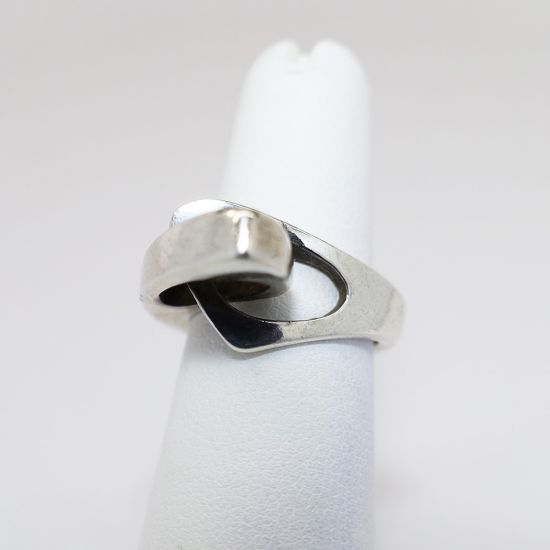 Picture of Mid Century Modernist Sterling Silver Ring by Niels Erik From (Denmark)