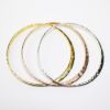 Picture of RLM (Robert Lee Morris) Sterling Silver, Brass & Copper Hammered Stacking Bangles
