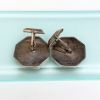 Picture of 1940's C. Molina Taxco Sterling Silver 'Shadowbox' Cuff Links