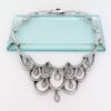 Picture of 1950's Antonio Pineda .970 Silver & Moonstone Cabochon Waterfall Necklace