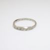 Picture of Vintage Art Deco 18k White Gold & Diamond Wedding Band