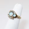 Picture of Antique Victorian Era 10k Gold, Opal & Seed Pearl Ring