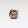 Picture of Antique 9k Rose Gold & Sterling Silver Masonic/Freemason's Folding Orb Fob/Charm with Symbols Inside