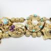Picture of Vintage Mid Century 14k Gold Multi-Charm Slide Bracelet