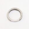 Picture of Blue Diamond Band Style Ring, 14k White Gold