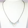 Picture of Swarovski - Ab Heart Charm Necklace