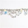 Picture of Swarovski - Ab Heart Charm Necklace