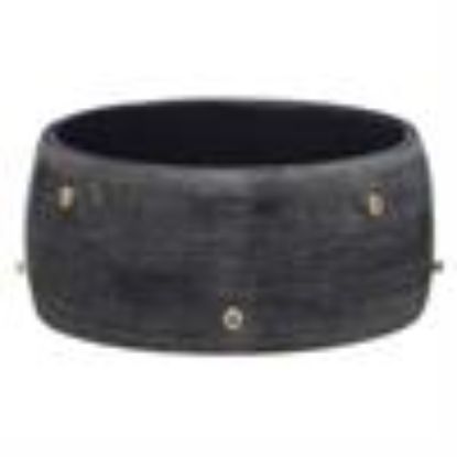 Picture of Vivo Studios Matte Black Buffalo Horn Bangle