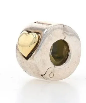 Picture of Chamilia - Lock Heart .925&14K