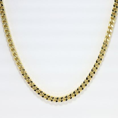 Picture of 24" 10k Yellow Gold Fancy Box Chain Necklace