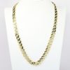 Picture of 20" 18k Yellow Gold Flat Curb Chain Necklace