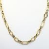 Picture of 18" 14k Two-Tone Gold Fancy Link Chain