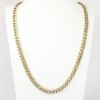 Picture of 26.25" Two-Tone Textured 14k Gold Curb Chain Necklace