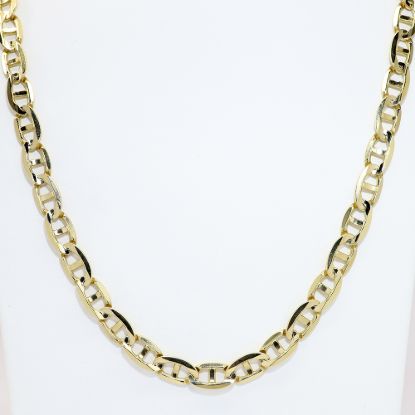 Picture of 26" 14k Yellow Gold Flat Mariner/Anchor Chain Necklace