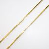 Picture of 24" 14k Yellow Gold Box Chain Necklace