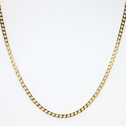 Picture of 23" 14k Yellow Gold Curb Chain Necklace